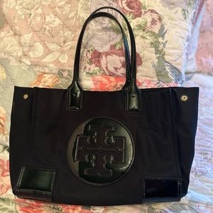 Tory Burch Small Ella Patent Tote Bag